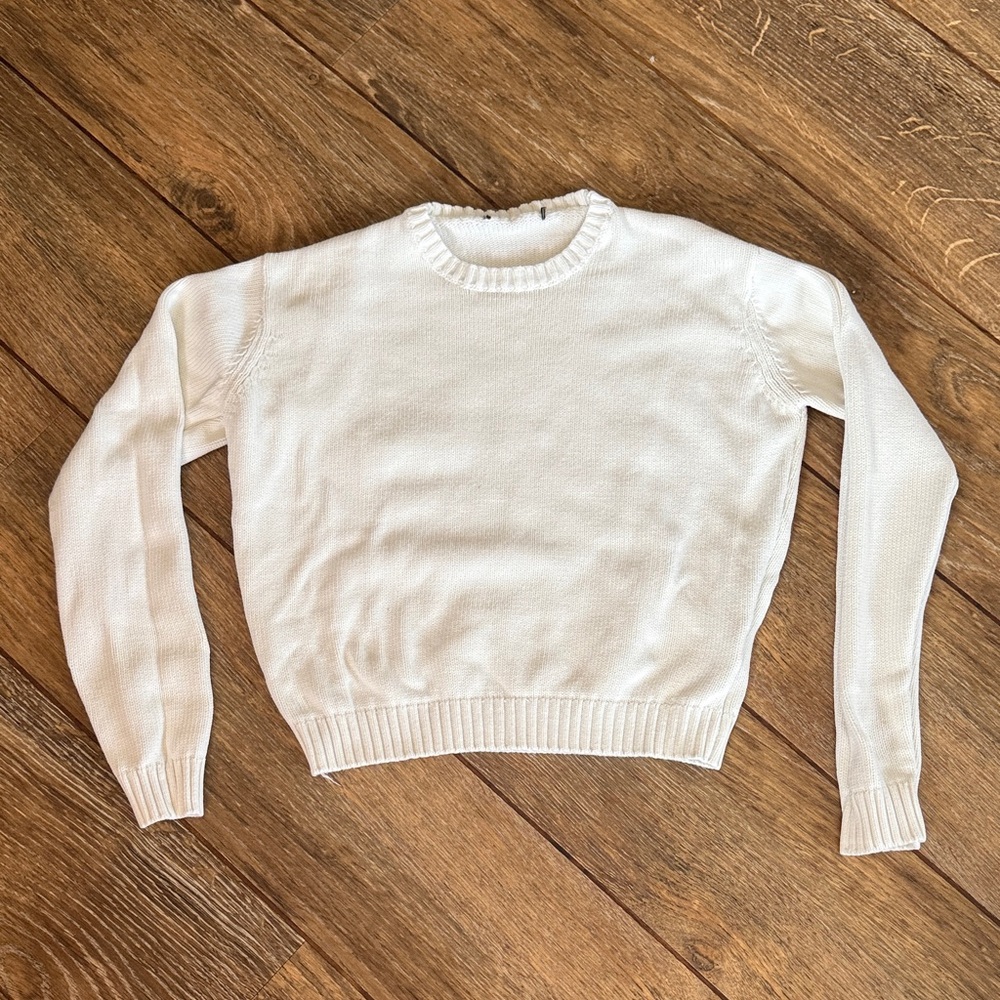 White Brandy Melville Sweater